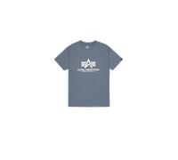 Alpha Industries Basic Big Logo T-Shirt pour homme Taille 2XL - Bleu