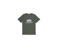 Alpha Industries Basic Big Logo T-Shirt pour homme Taille 2XL - Vert
