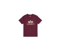 Alpha Industries Basic Big Logo T-Shirt pour homme Taille 3XL - Rouge
