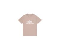 Alpha Industries Basic Big Logo T-Shirt pour homme Taille L - Beige