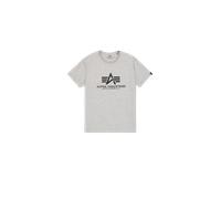 Alpha Industries Basic Big Logo T-Shirt pour homme Taille L - Gris