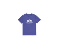 Alpha Industries Basic Big Logo T-Shirt pour homme Taille M - Violet