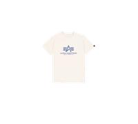 Alpha Industries Basic Big Logo T-Shirt pour homme Taille XL - Blanc