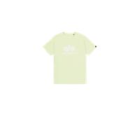 Alpha Industries Basic Big Logo T-Shirt pour homme Taille XL - Vert menthe