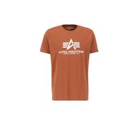 Alpha Industries Basic Big Logo T-Shirt pour homme Taille XS - Marron