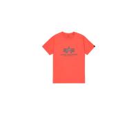 Alpha Industries Basic Big Logo T-Shirt pour homme Taille XS - Rouge