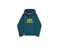 Alpha Industries Basic BL Hoodie pour Homme Deep Petrol M