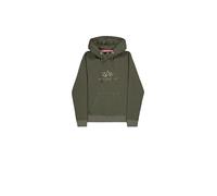 ALPHA INDUSTRIES Sweat-shirt marron / noisette / olive / noir, Taille XS