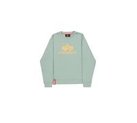 Alpha Industries Basic BL Sweatshirt pour Homme Frost Green L