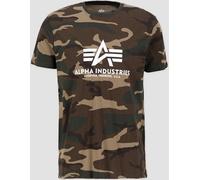 Alpha Industries Basic Camo T-Shirt, multicolore, taille XS pour homme