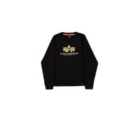 Alpha Industries Basic Carbon Sweatshirt pour homme Taille 3XL - Noir/Or