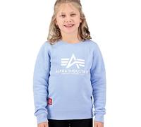 Alpha Industries Basic Enfants Sweatshirt Light Blue, 16 Ans