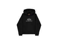 Alpha Industries Basic Big Logo TPU Hoodie pour homme Taille XS - Noir