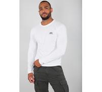 Alpha Industries Basic LS Small Logo T-shirt / Unisexe White XL