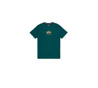 Alpha Industries Basic Mid Logo T-Shirt pour homme Taille S - Vert