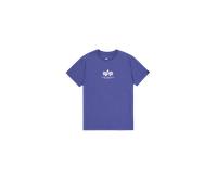Alpha Industries Basic Mid Logo T-Shirt pour homme Taille S - Violet