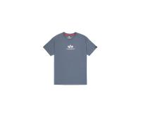 Alpha Industries Basic Mid Logo T-Shirt pour homme Taille XS - Bleu