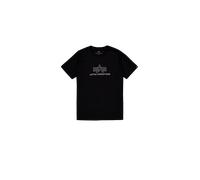 Alpha Industries Basic Mid Logo TPU T-Shirt pour homme Taille S - Noir