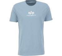 Alpha Industries Basic ML T-shirt, gris-bleu, taille S pour homme