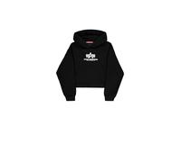 Sweatshirt Ã capuche imprimÃ© bouffante femme Alpha Industries Basic Noir M