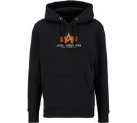 Alpha Industries Basic Rubber Capuche, noir, taille M pour homme