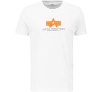 Alpha Industries Basic Rubber T-shirt, blanc, taille S pour homme