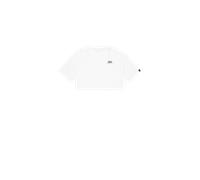 Alpha Industries Basic Small Logo Cropped PP T-Shirt pour femme Taille S - Blanc