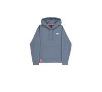 Alpha Industries Basic Small Logo Hoodie pour homme Taille 2XL - Bleu