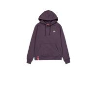 Alpha Industries Basic Small Logo Hoodie pour homme Taille S - Prune