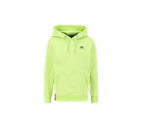 Alpha Industries Basic Small Logo Hoodie pour homme Taille XL - Hornet Green