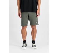 Alpha Industries Basic Small Logo II Shorts pour homme Taille M - Vert
