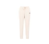 Alpha Industries Basic Small Logo Jogger Pantalon de jogging pour femme Taille XL - Blanc