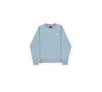 Alpha Industries Basic Small Logo Sweatshirt pour homme Taille 3XL - Gris-bleu