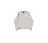 Alpha Industries Basic Small Logo Sweatshirt pour homme Taille L - Gris