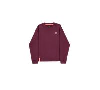 Alpha Industries Basic Small Logo Sweatshirt pour homme Taille L - Rouge
