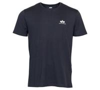 ALPHA INDUSTRIES T-Shirt bleu foncé / blanc, Taille XXL