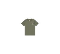 Alpha Industries Basic Small Logo T-Shirt pour femme Taille 8 - Vert