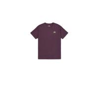 Alpha Industries Basic Small Logo T-Shirt pour homme Taille 3XL - Prune
