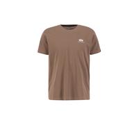 Alpha Industries Basic Small Logo T-Shirt pour homme Taille 3XL - Taupe