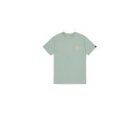 Alpha Industries Basic Small Logo Short Sleeve T-shirt Vert L Homme