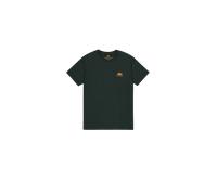 Alpha Industries Basic Small Logo T-Shirt pour homme Taille L - Vert pétrole