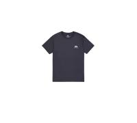 Alpha Industries Basic Small Logo T-Shirt pour homme Taille S - Bleu marine