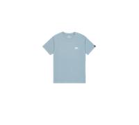 Alpha Industries Basic Small Logo T-Shirt pour homme Taille S - Gris-bleu