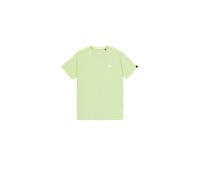 Alpha Industries Basic Small Logo T-Shirt pour homme Taille S - Vert menthe