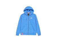 Alpha Industries Basic Small Logo Zip Hoodie pour homme Taille 3XL - Bleu