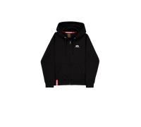 Alpha Industries Basic Small Logo Zip Hoodie pour homme Taille XL - Noir