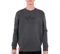 Alpha Industries Basic Sweatshirt pour Homme Greyblack/Black