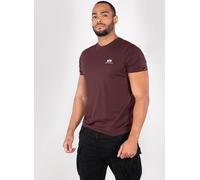 Alpha Industries Basic T Small Logo T-shirt / Unisexe Deep Maroon L
