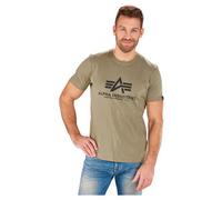 T-shirt Basic Alpha Industries - Olive/Black XL