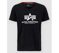 Alpha Industries Basic V-Neck T-shirt, noir, taille M pour homme